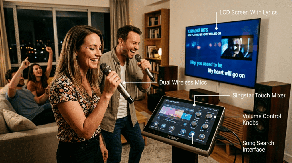 Mahahalagang features na dapat hanapin sa karaoke machine.